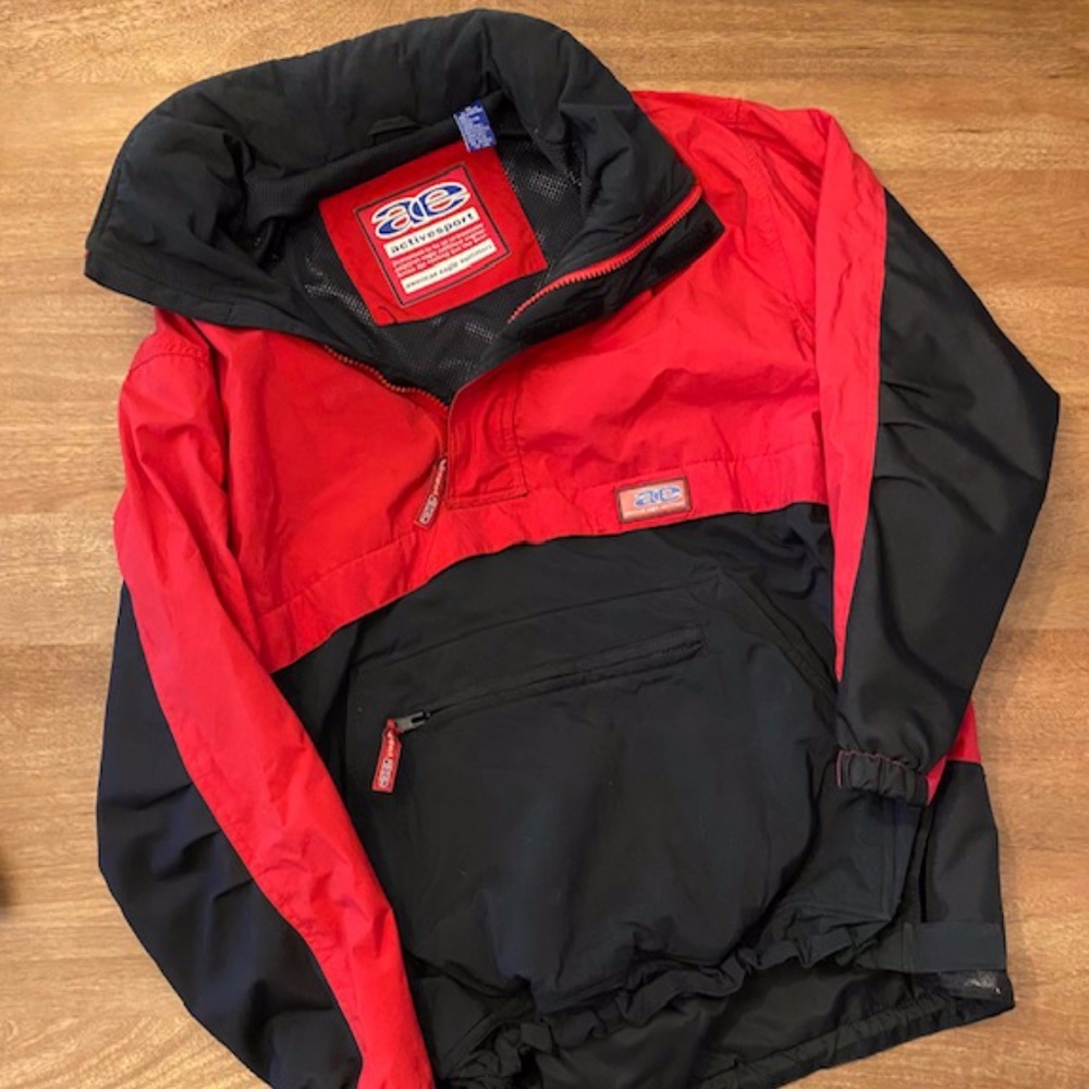 VINTAGE American Eagle Sport anorak AE Sport M